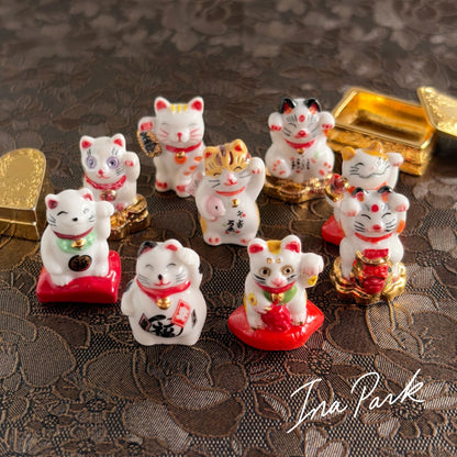 MANEKINEKO キラキラの招き猫のフェーブ