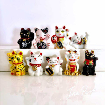 レアフェーブ　ピカピカの招き猫