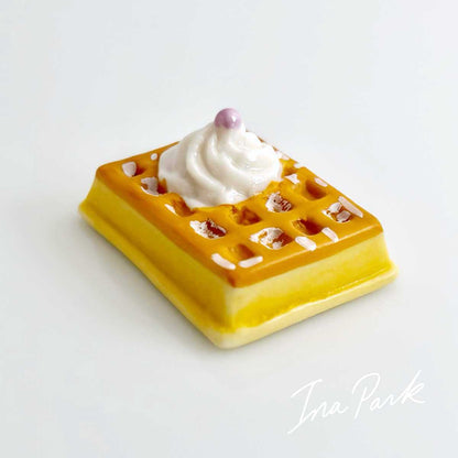 クリームとワッフルのフェーヴ