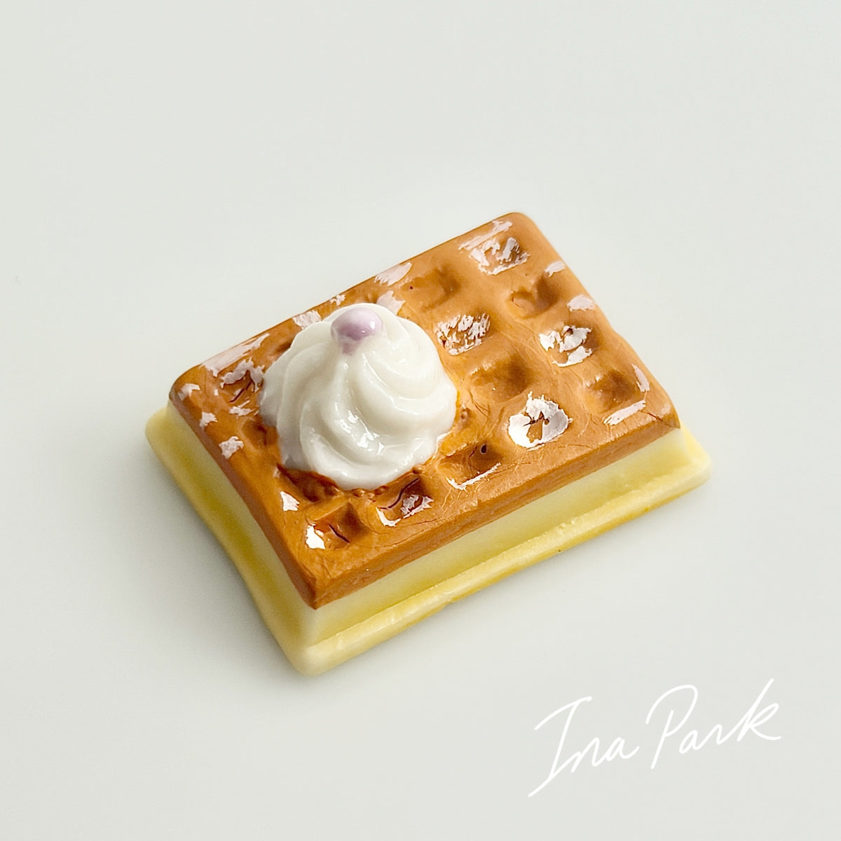 クリームとワッフルのフェーヴ
