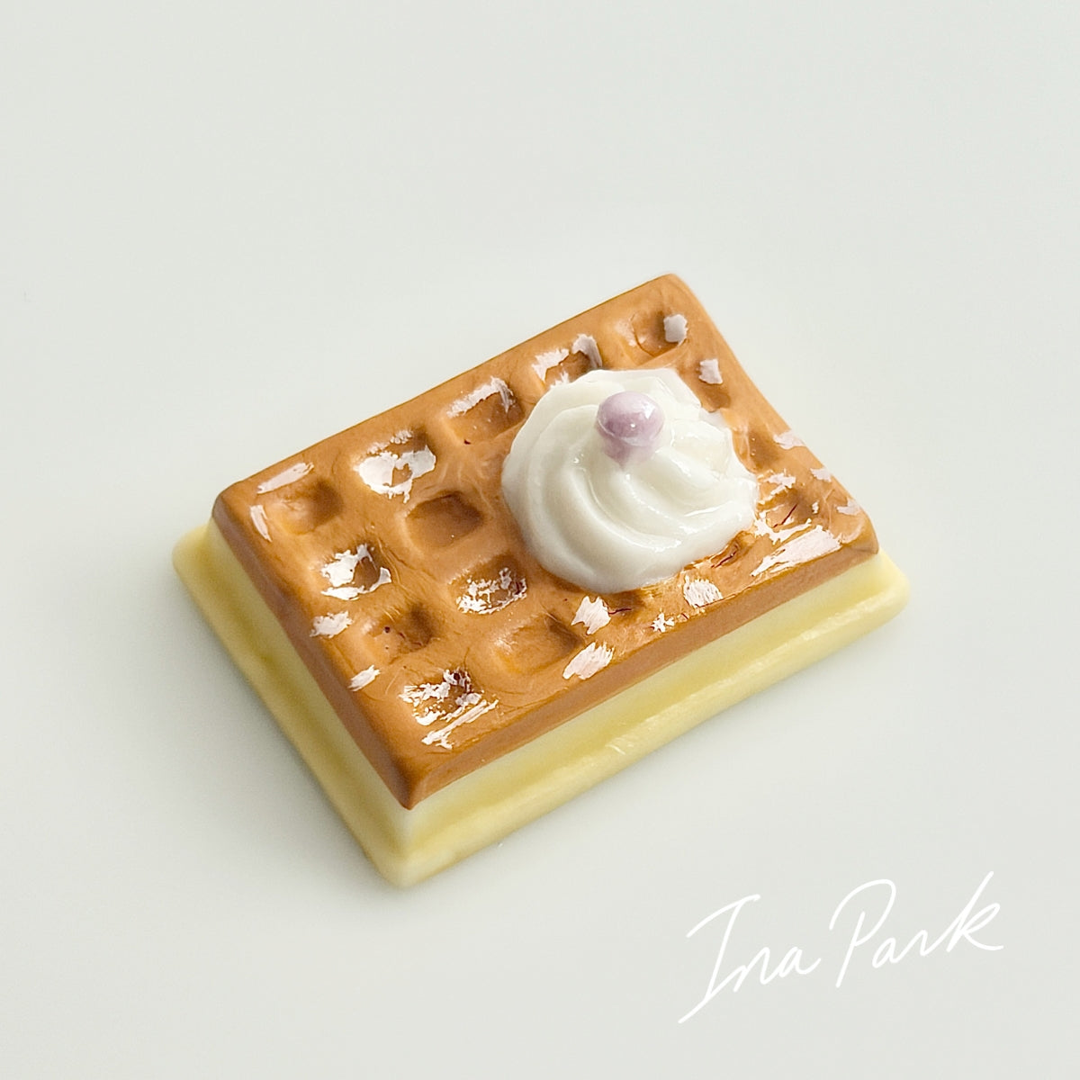 クリームとワッフルのフェーヴ