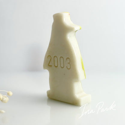 モノプリ2003　花と王冠のペンギン