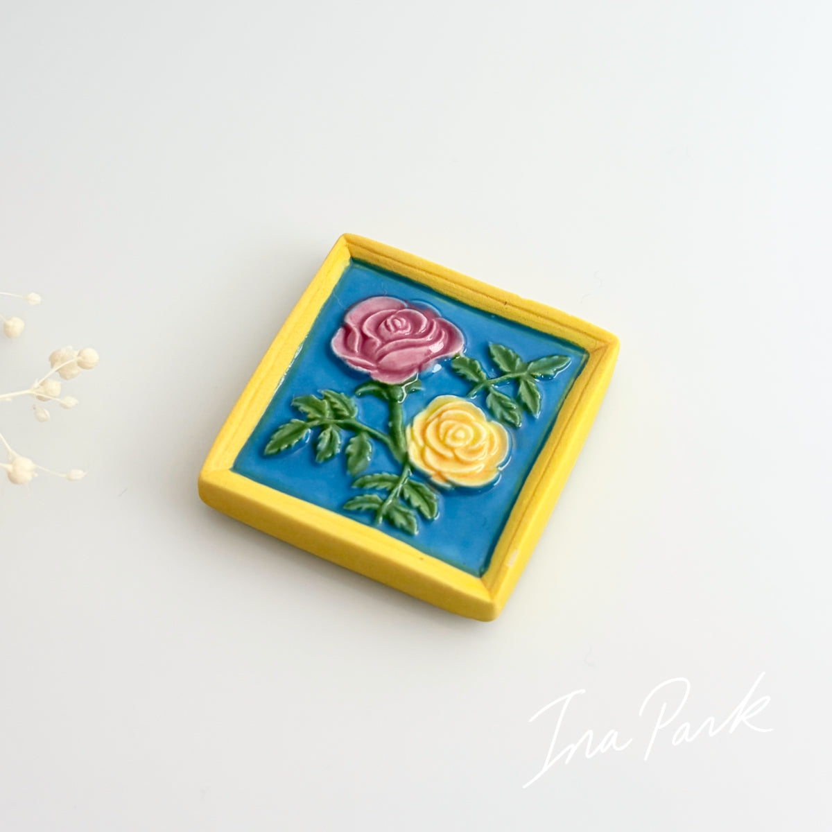 薔薇の絵のフェーブ
