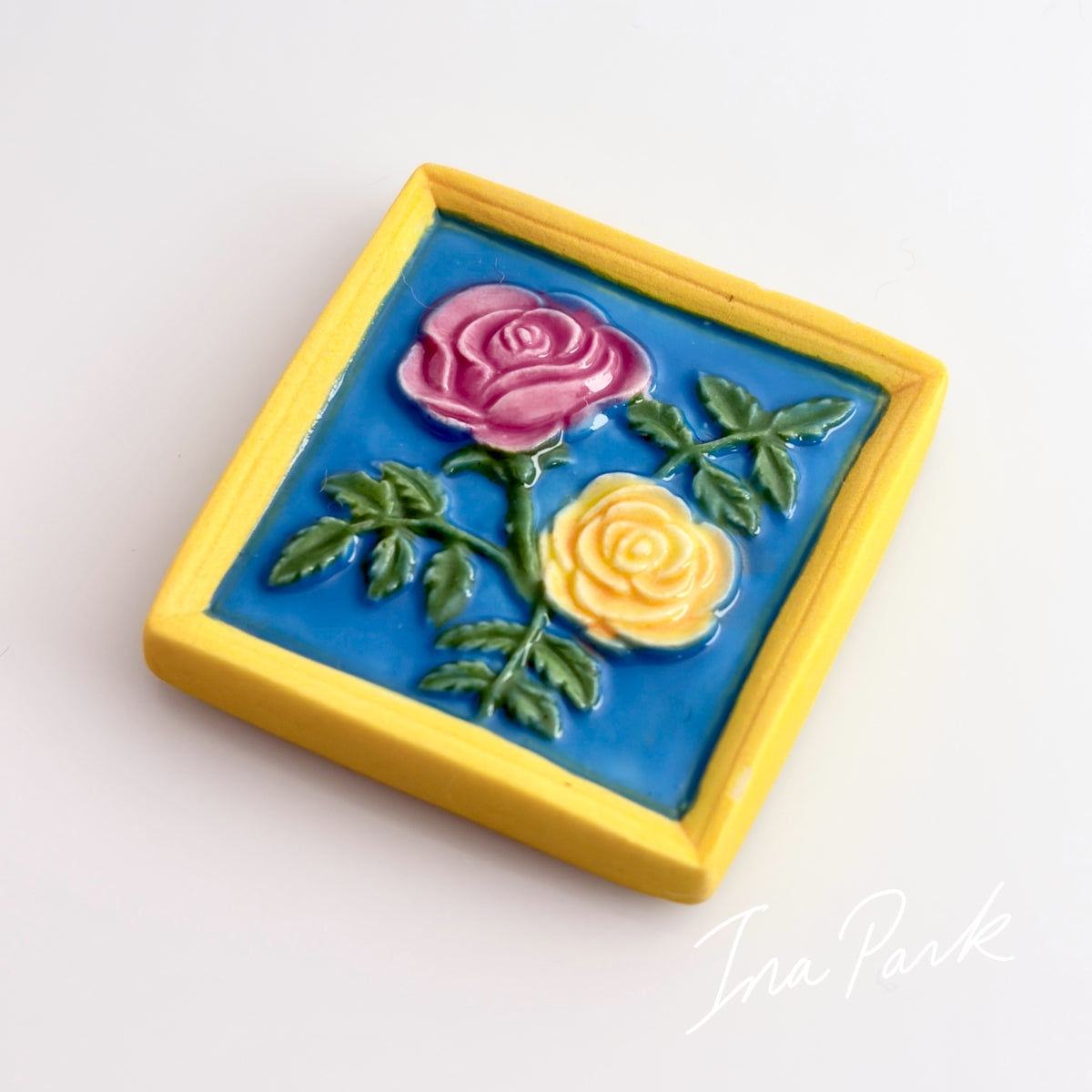 薔薇の絵のフェーブ