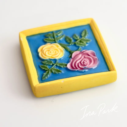 薔薇の絵のフェーブ
