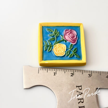 薔薇の絵のフェーブ