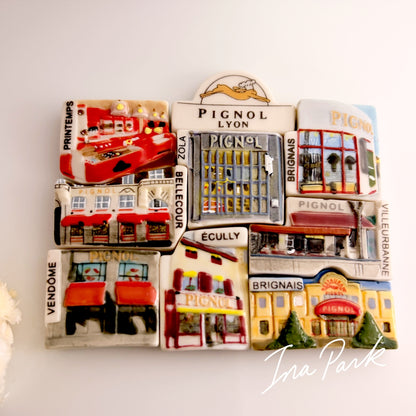 メゾン・ピニョル2014 店舗の外観パズルフェーブ　フルセット９点