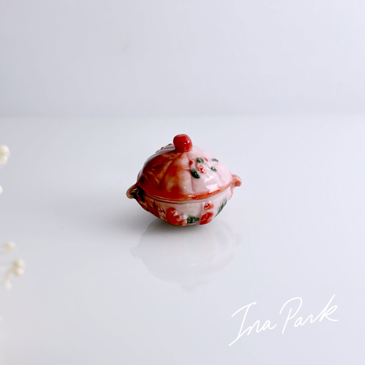 薔薇色のボンボニエールのフェーブ