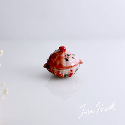 薔薇色のボンボニエールのフェーブ