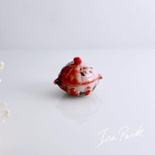 薔薇色のボンボニエールのフェーブ