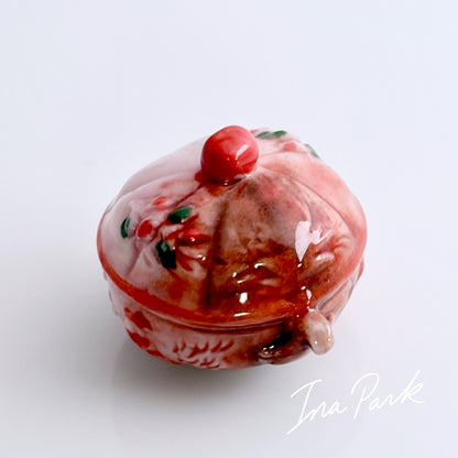 薔薇色のボンボニエールのフェーブ