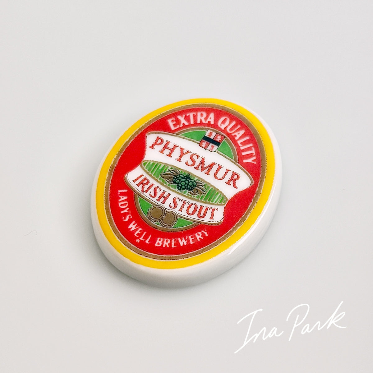 アイリッシュ・スタウト　ビールラベルのフェーブ
