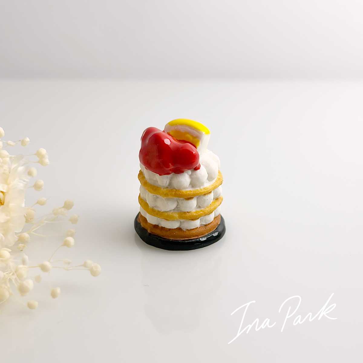 ミルフィーユ菓子のフェーブ