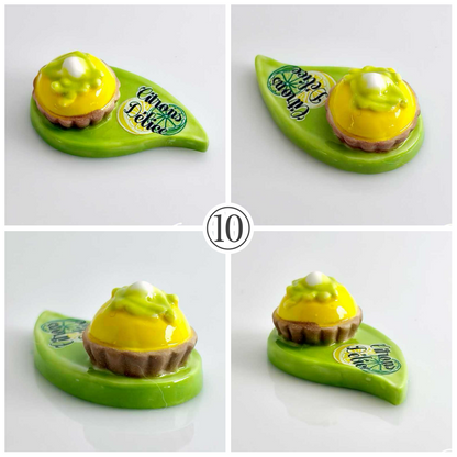 プレートに乗ったお菓子たち