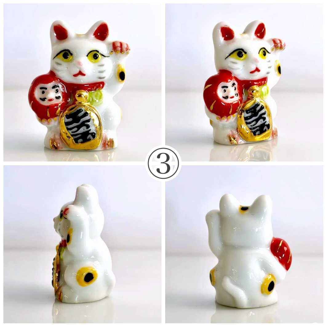 レアフェーブ　ピカピカの招き猫