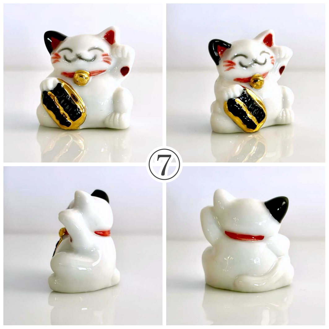 レアフェーブ　ピカピカの招き猫