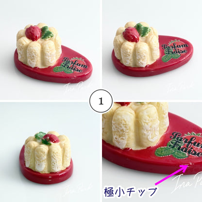 プレートに乗ったお菓子たち