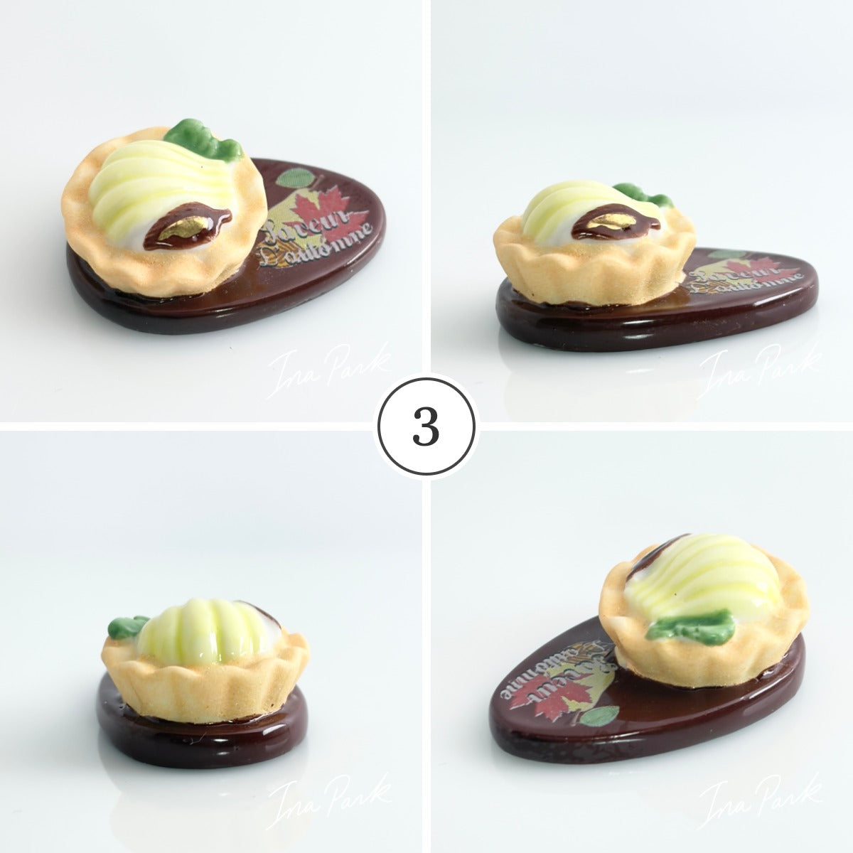 プレートに乗ったお菓子たち