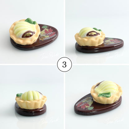 プレートに乗ったお菓子たち