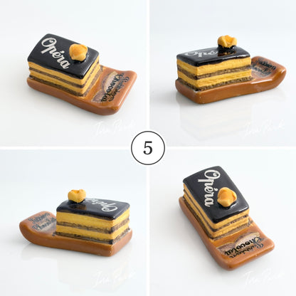 プレートに乗ったお菓子たち