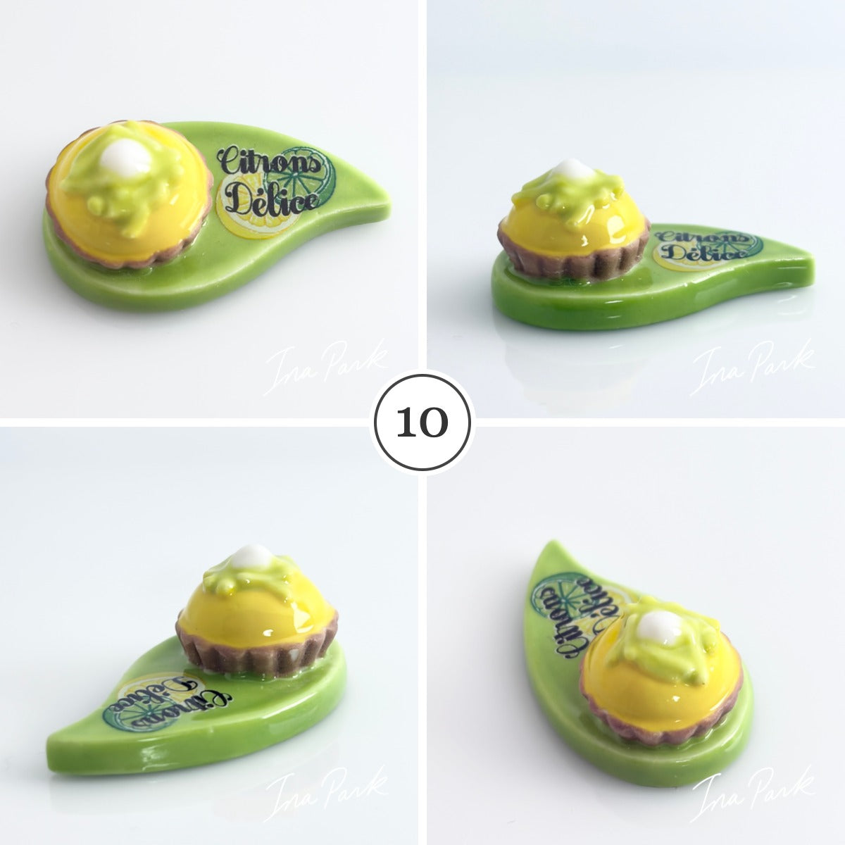 プレートに乗ったお菓子たち